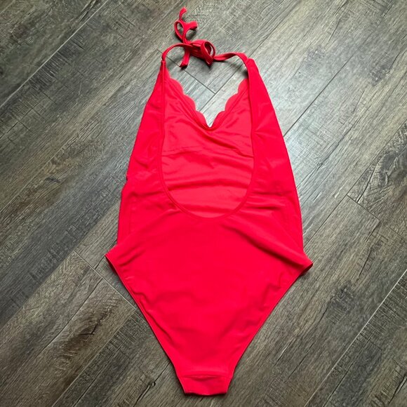 Hollister by Abercrombie & Fitch Red One Piece Swim Suit ((size Small)) - Picture 2 of 4